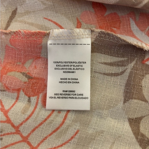 Orange Cream Tiered Ruffle Midi Dress - Picture 3 of 9